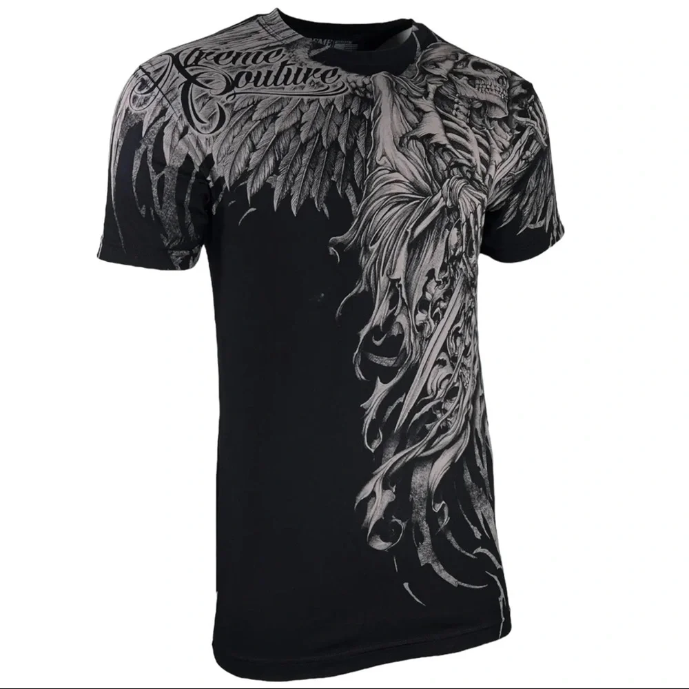 Xtreme Couture by Affliction Men's T-Shirt Wielding Death